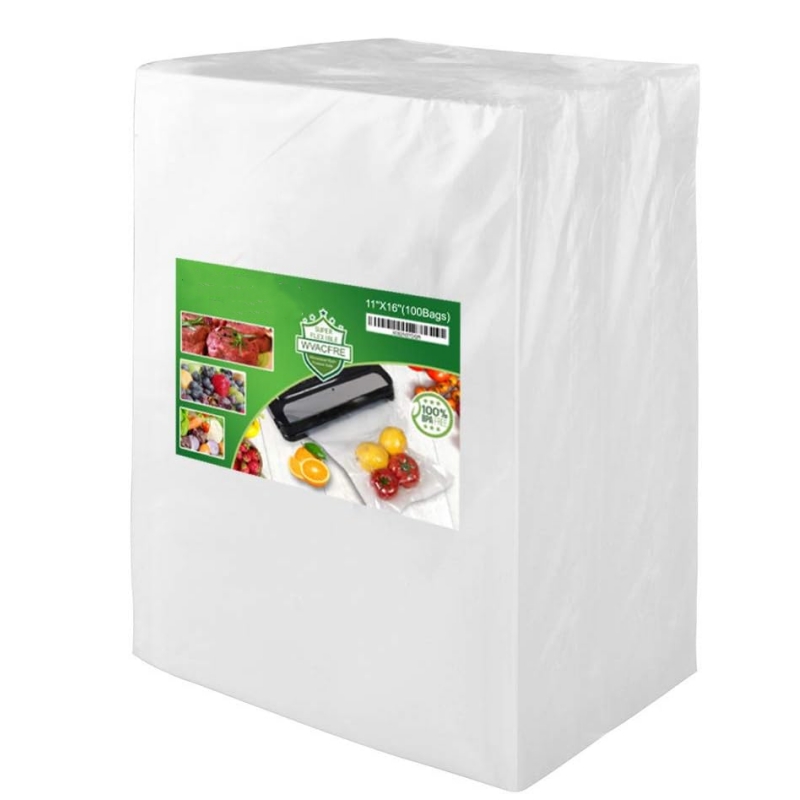 Meal Prep Vacuum Seal Containers - 100 Gallon Formaat 11x16 Inch Vacuümzakken