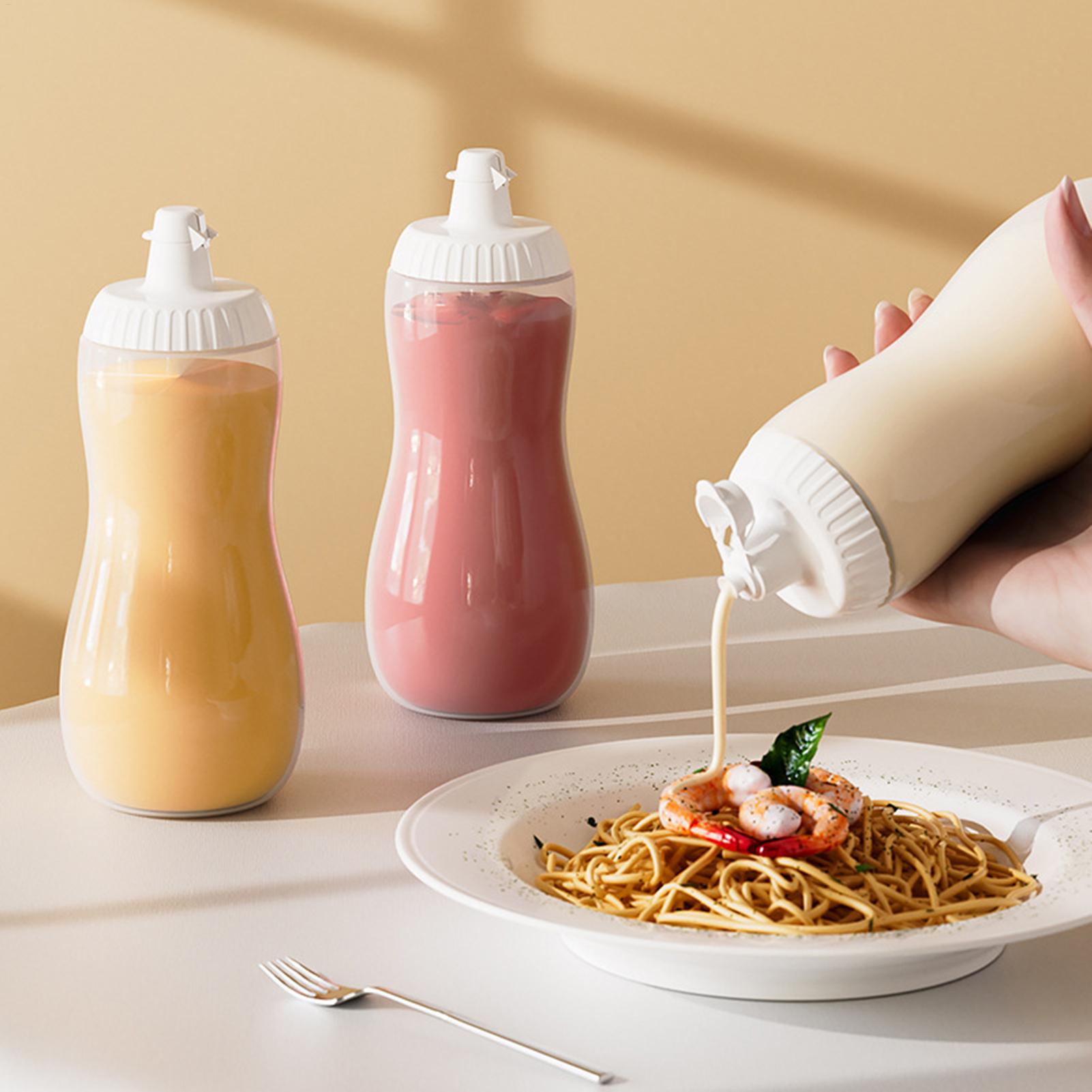 Meal Prep App - 500ml Lekvrije Condiment Squeeze Flessen Hervulbare