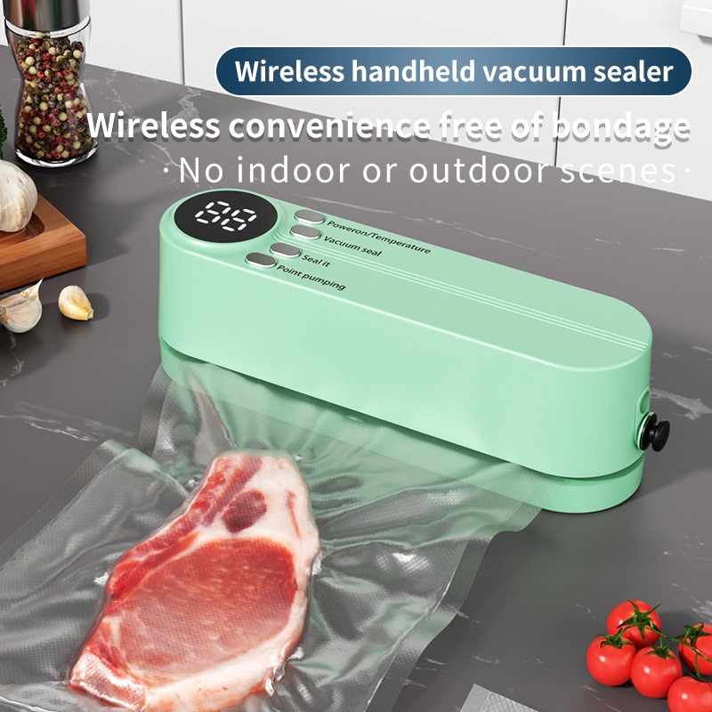 Meal Prep Vacuum Seal Containers - Elektrische Vacuümverzegelaar Voedsel Clip Sealer Draagbare