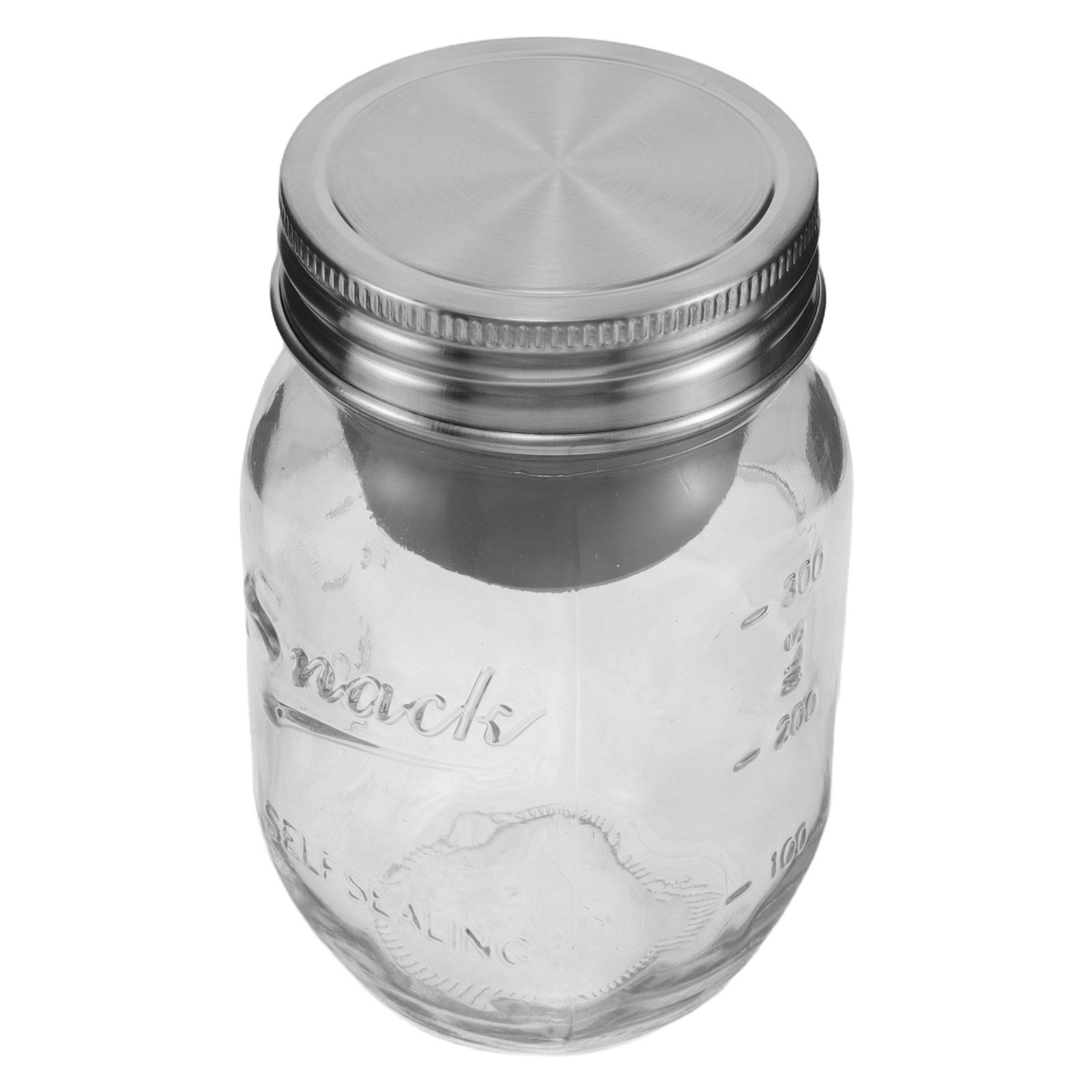 Meal Prep Jar Salad - Glazen saladepotten, 16 fl oz, lekvrij,