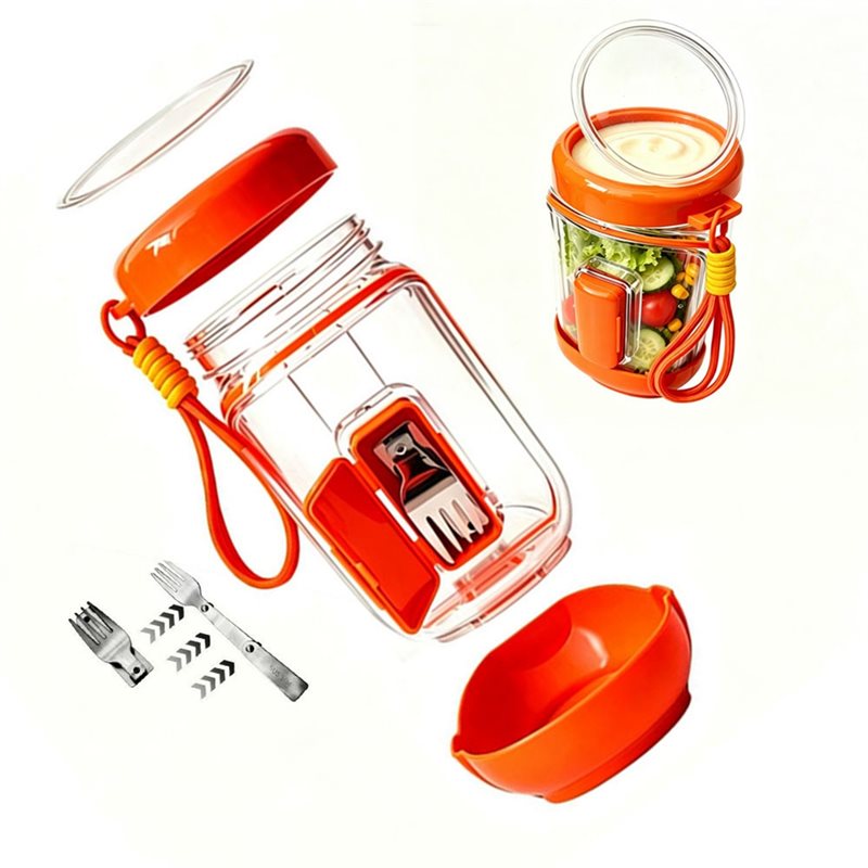 WCS-Compatibele saladepot voor - Meal Prep Jar Salad recensie en prijs