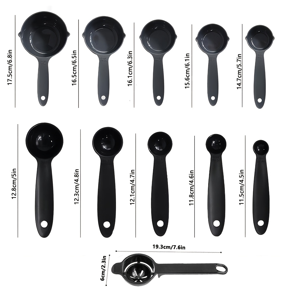 11-delige plastic maatbekers & - Meal Prep Eggs recensie en prijs