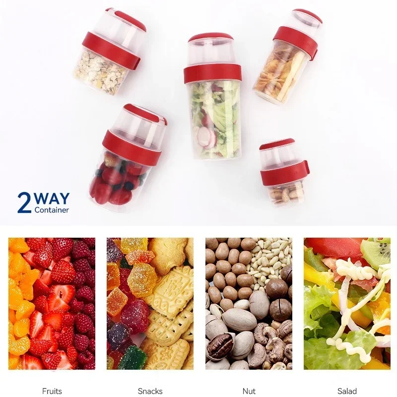 Draagbare Plastic Ontbijt Cup  - Meal Prep Oatmeal Jars recensie en prijs