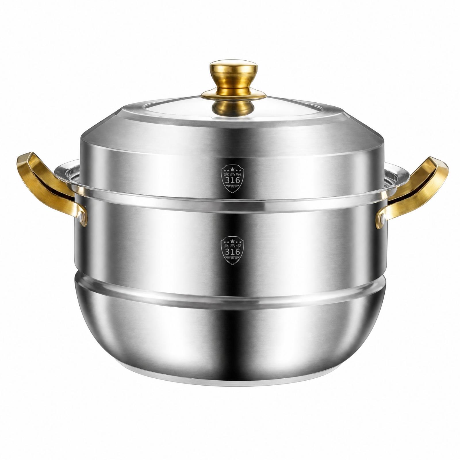 Meerlaagse stoompan met veilig - Meal Prep Seafood recensie en prijs