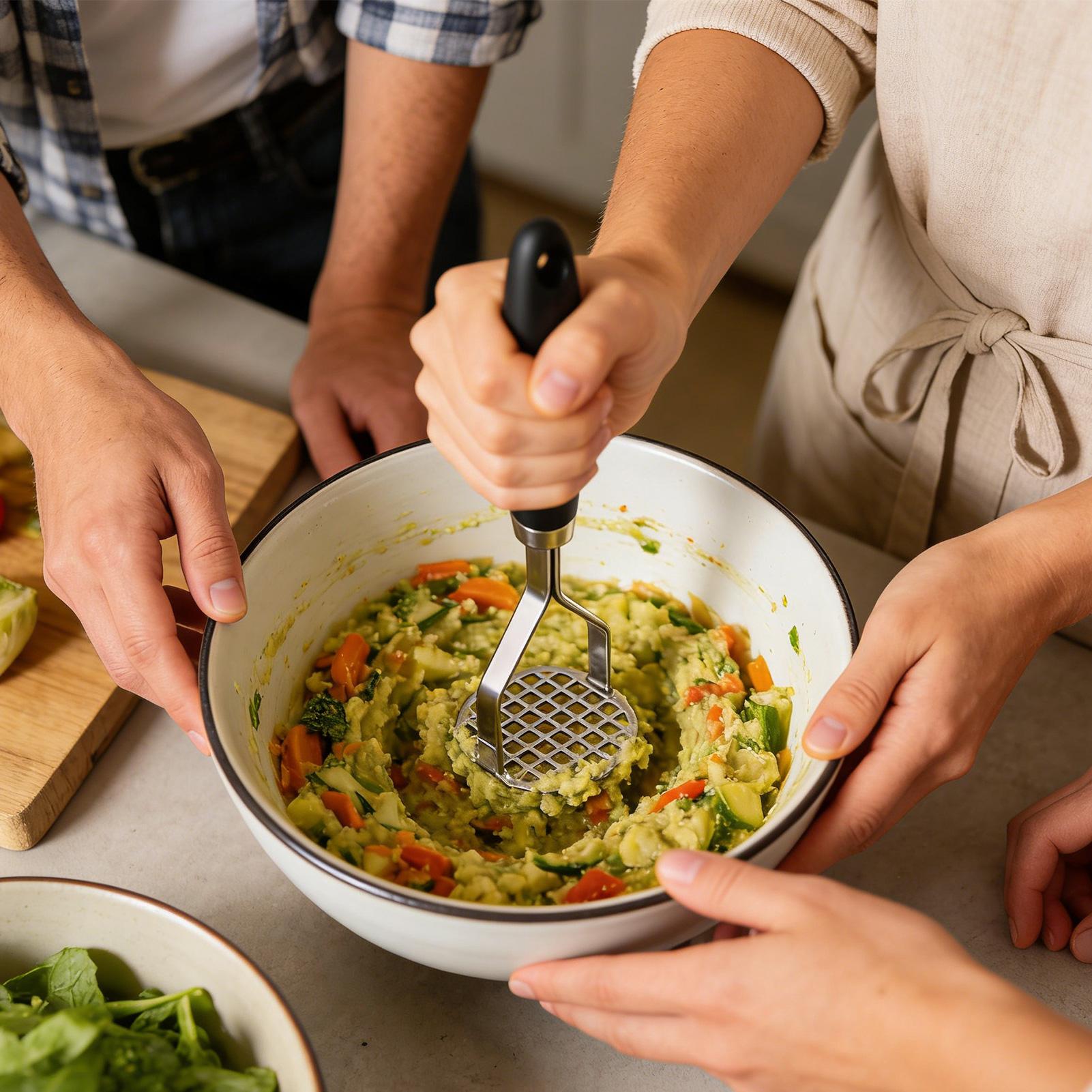 Aardappelstamper Handmatige bo - Meal Prep Potatoes recensie en prijs