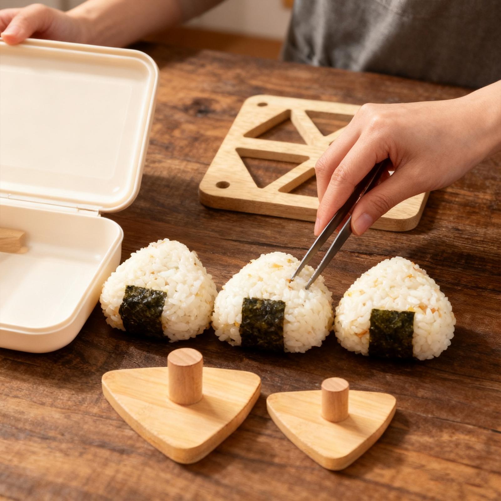Riceball Mold Klassieke Houten - Meal Prep Rice recensie en prijs