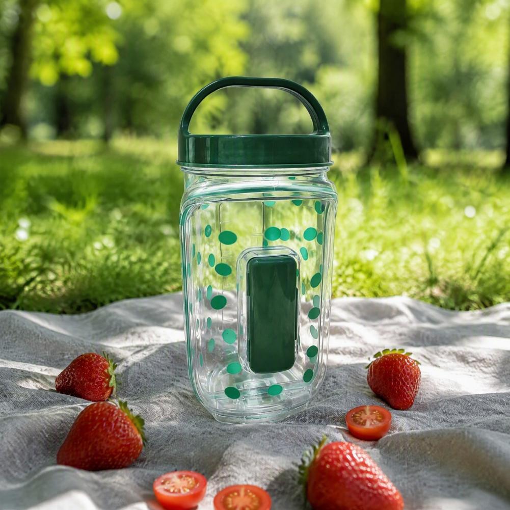 Draagbare lunchkom voor het we - Meal Prep Jar Salad recensie en prijs