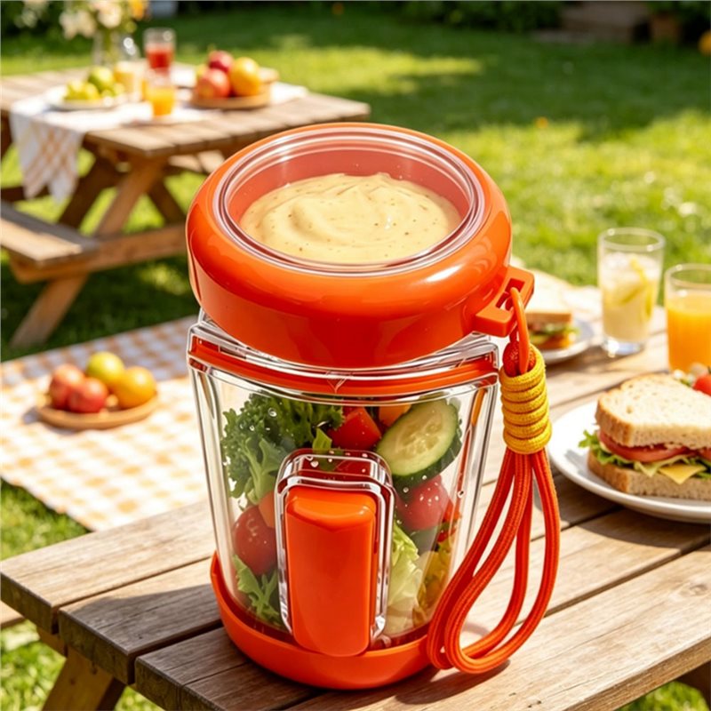 AAAN – Ideaal voor het voorber - Meal Prep Jar Salad recensie en prijs