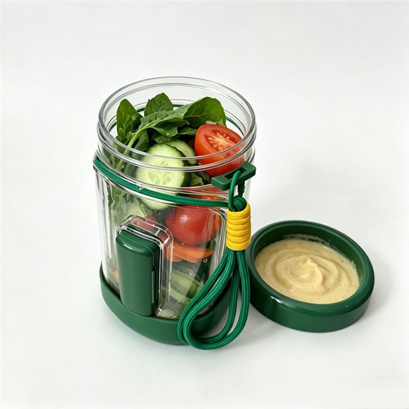 ABGH-Salad Pod Draagbare Salad - Meal Prep Jar Salad recensie en prijs