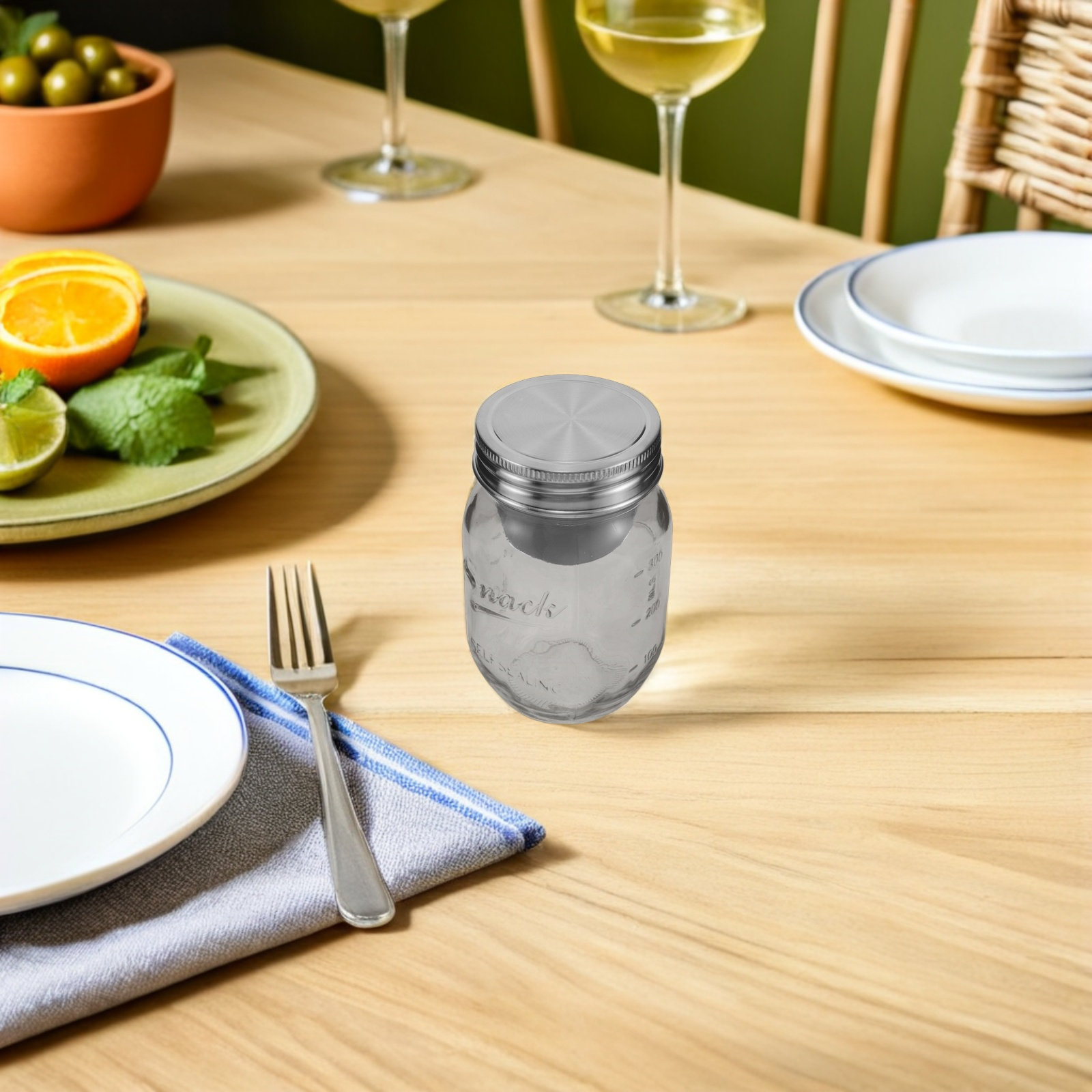 Glazen saladepotten, 16 fl oz, - Meal Prep Jar Salad recensie en prijs