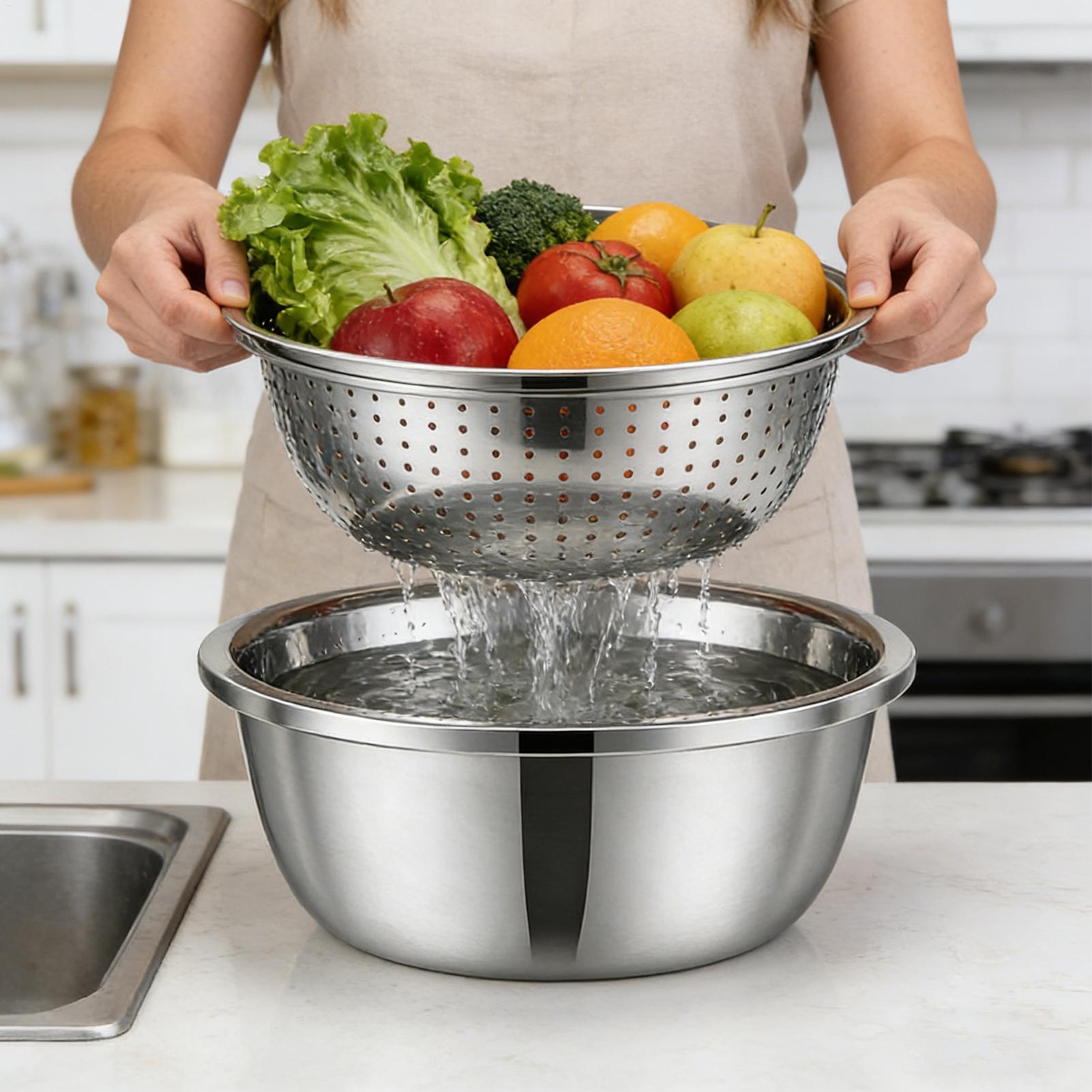 Roestvrijstalen vergiet, zeefb - Meal Prep Rice recensie en prijs