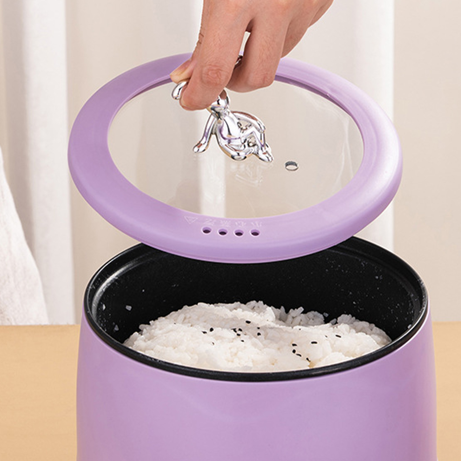 Slimme elektrische mini-rijstk - Meal Prep Rice recensie en prijs