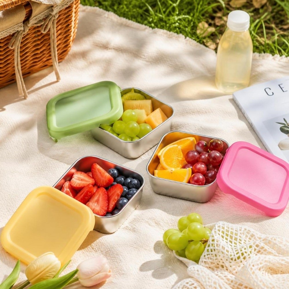 Siliconen deksel, roestvrijsta - Meal Prep Rice recensie en prijs