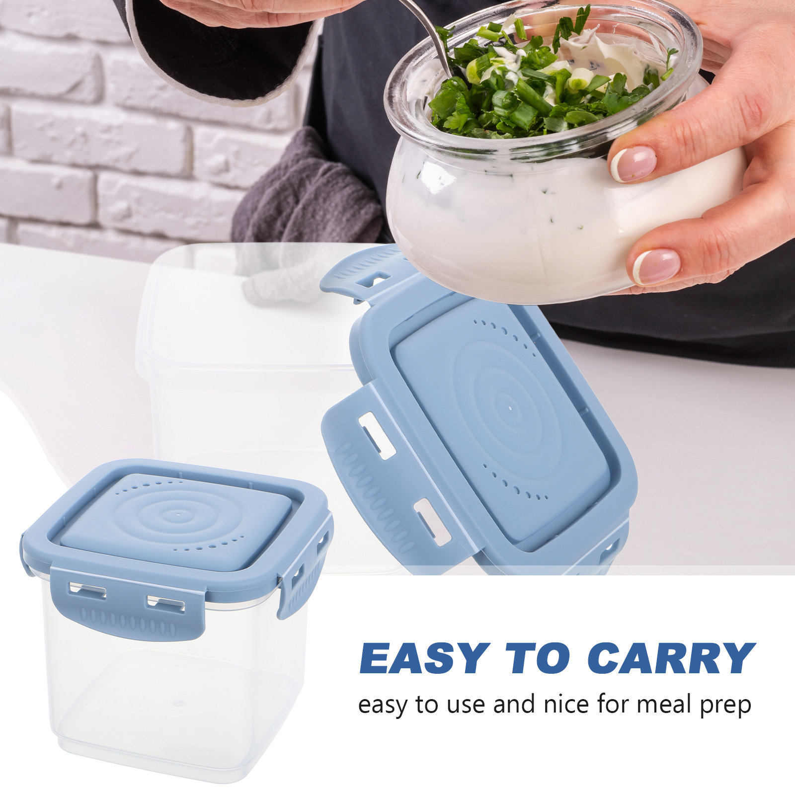 Soepbewaarbak 600ml, vriezerbe - Meal Prep Rice recensie en prijs