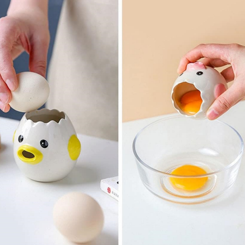 Leuke eierscheider, keramische - Meal Prep Eggs recensie en prijs
