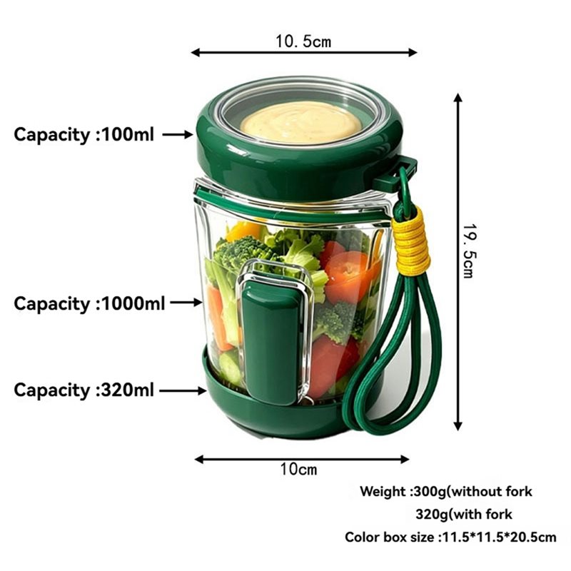 DTA4 - Geschikt voor maaltijdv - Meal Prep Jar Salad recensie en prijs