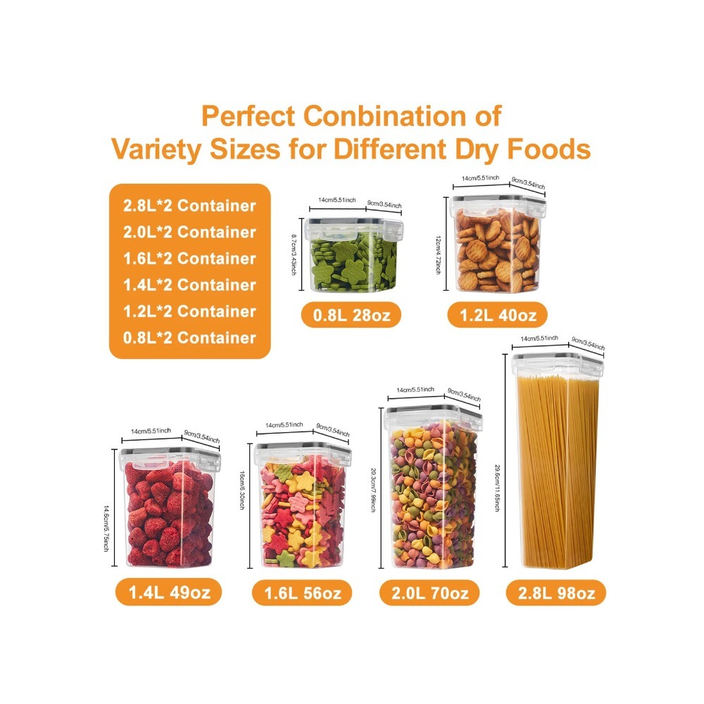 24 stuks afsluitbare voedselbe - Meal Prep Rice recensie en prijs