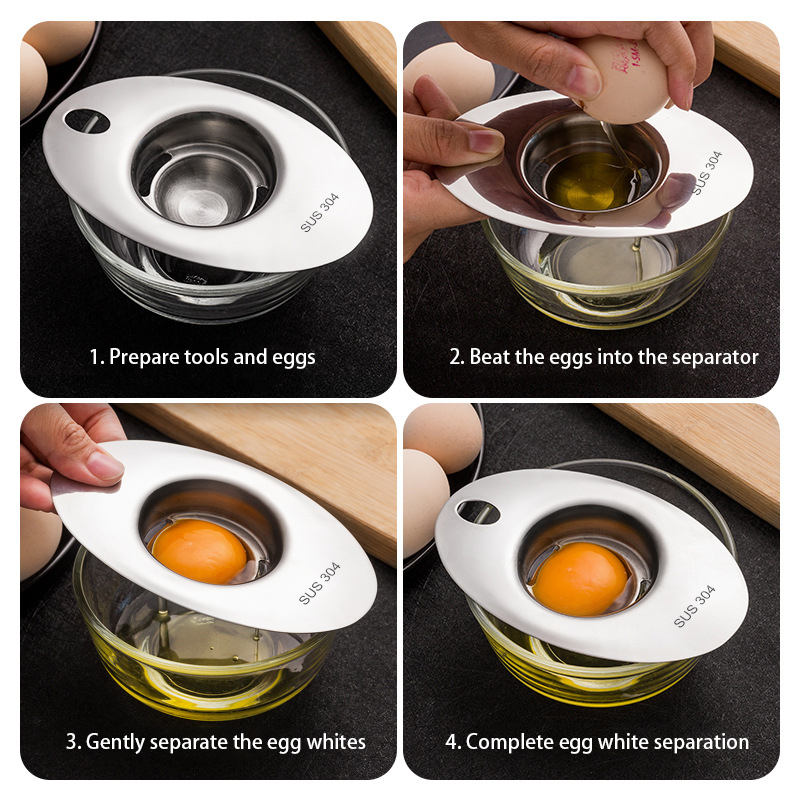 Rvs Eiwit Separator Gereedscha - Meal Prep Eggs recensie en prijs