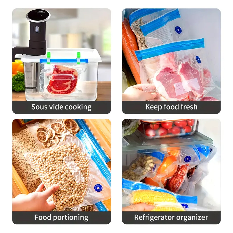 25 stuks herbruikbare vacuümza - Meal Prep Seafood recensie en prijs