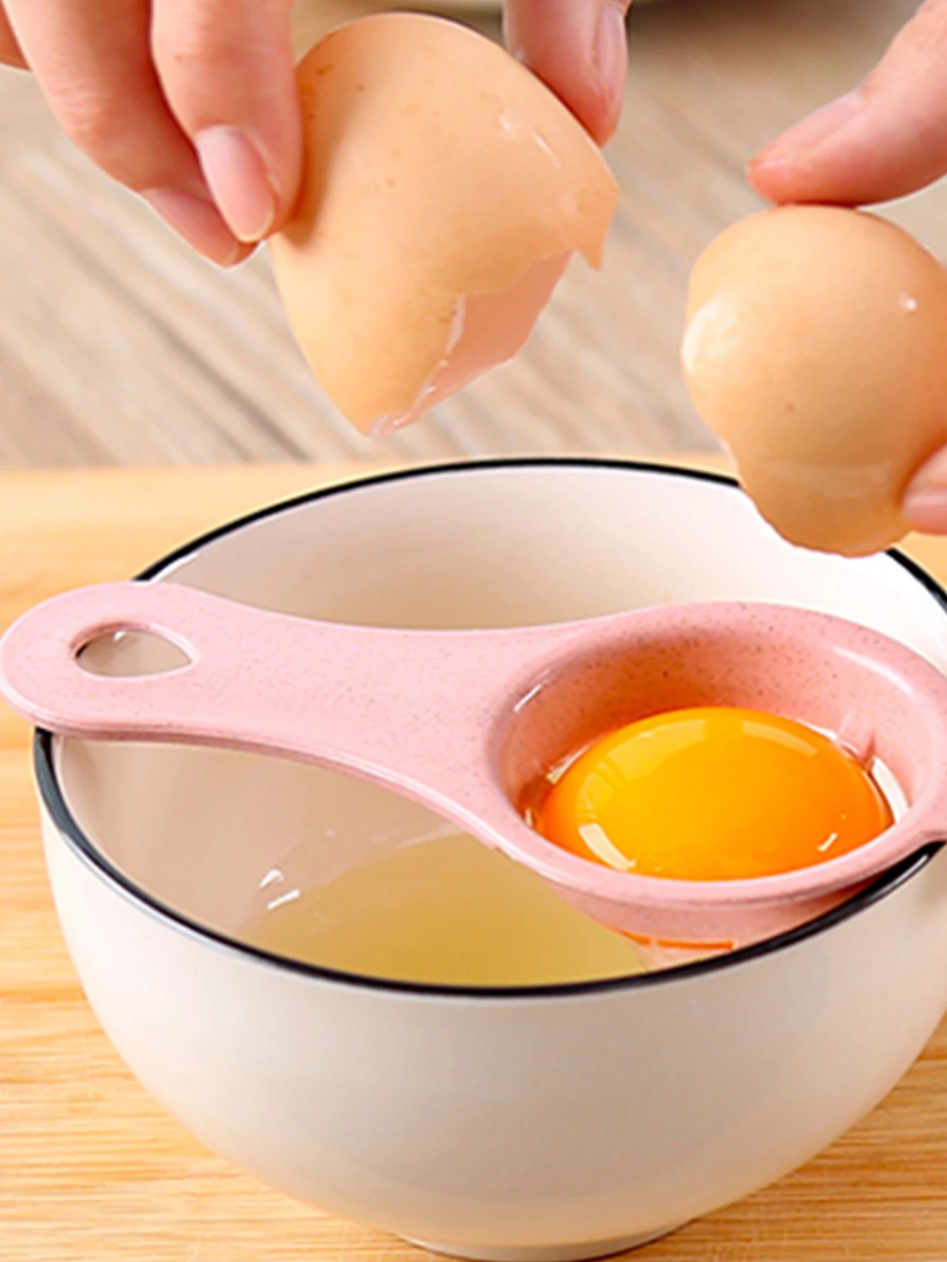 Nieuwe Droog Ei Separator Wit  - Meal Prep Eggs recensie en prijs