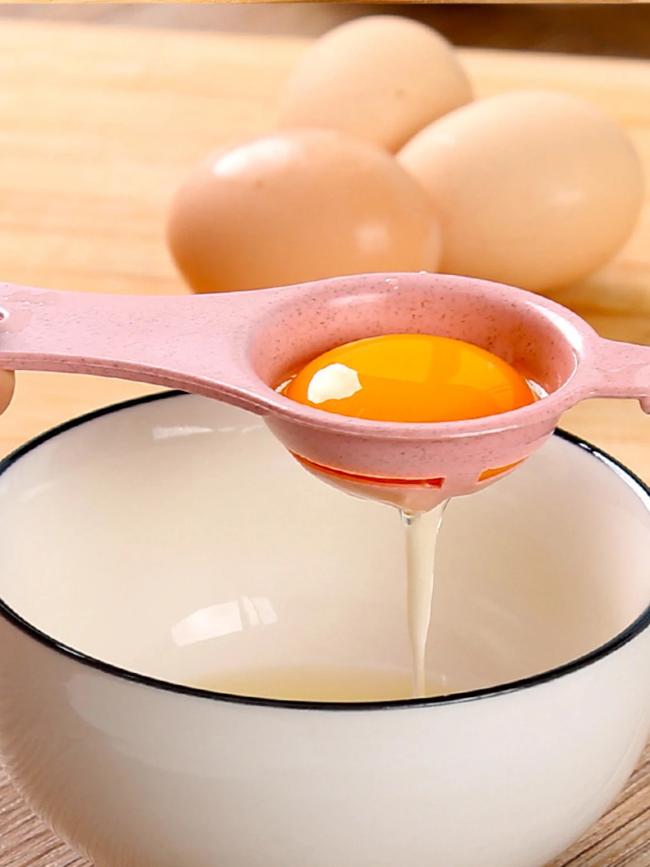 Nieuwe Droog Ei Separator Wit  - Meal Prep Eggs recensie en prijs