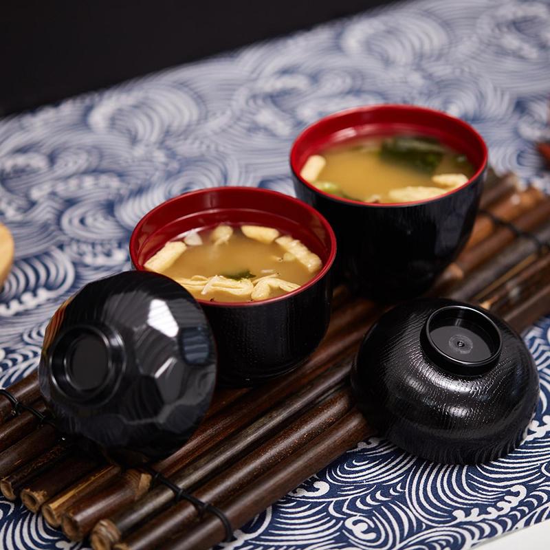 Tweekleurige miso soepkom met  - Meal Prep Rice recensie en prijs