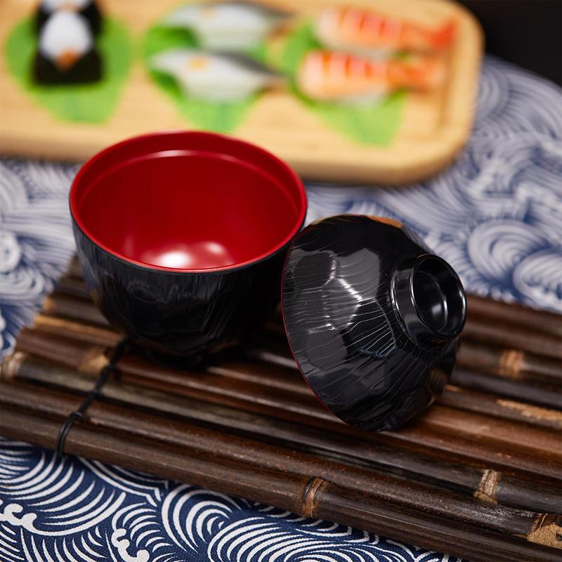 Tweekleurige miso soepkom met  - Meal Prep Rice recensie en prijs