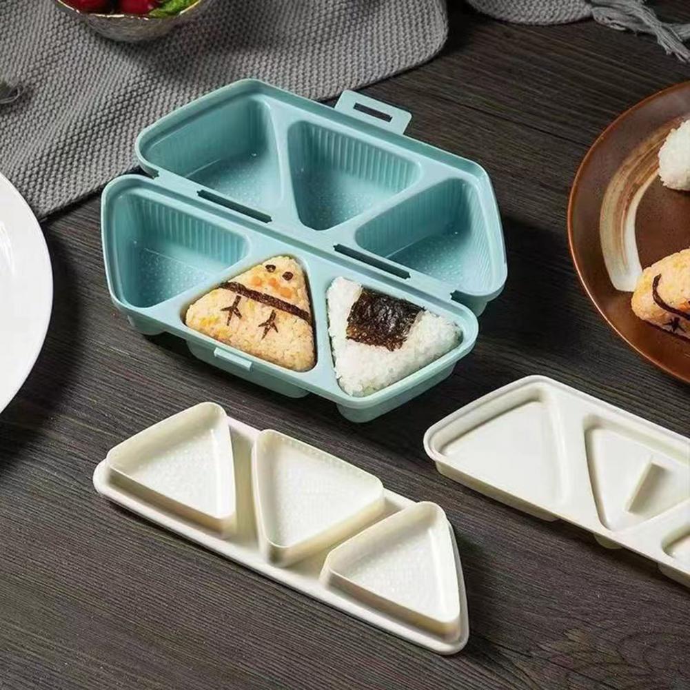 6-delige driehoekige Onigiri-v - Meal Prep Rice recensie en prijs