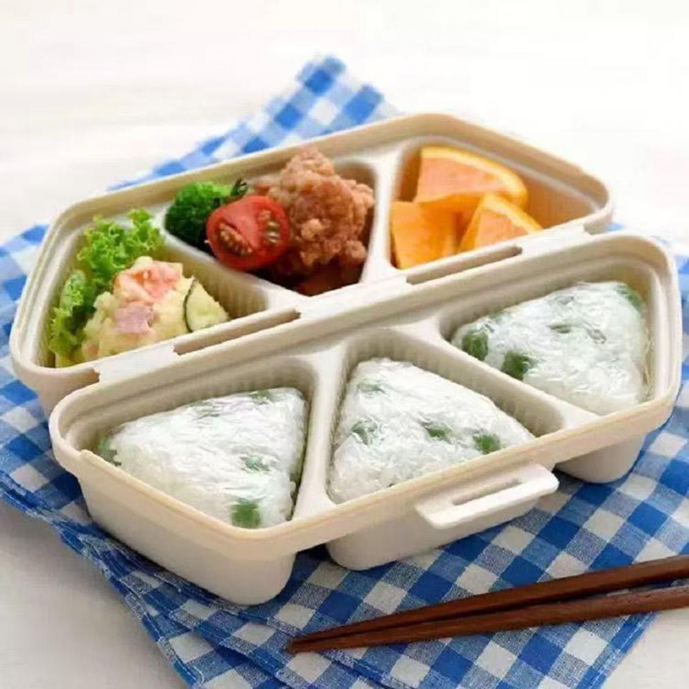 6-delige driehoekige Onigiri-v - Meal Prep Rice recensie en prijs