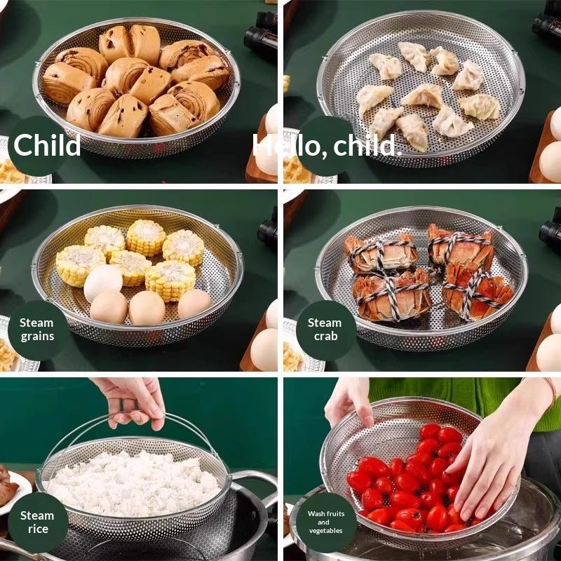 RVS Drukpan Stoommandje met Hi - Meal Prep Seafood recensie en prijs